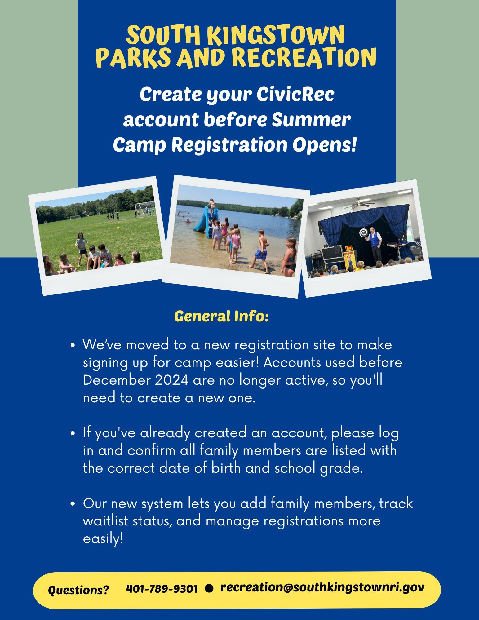 Summer Camp Reg. pt. 2