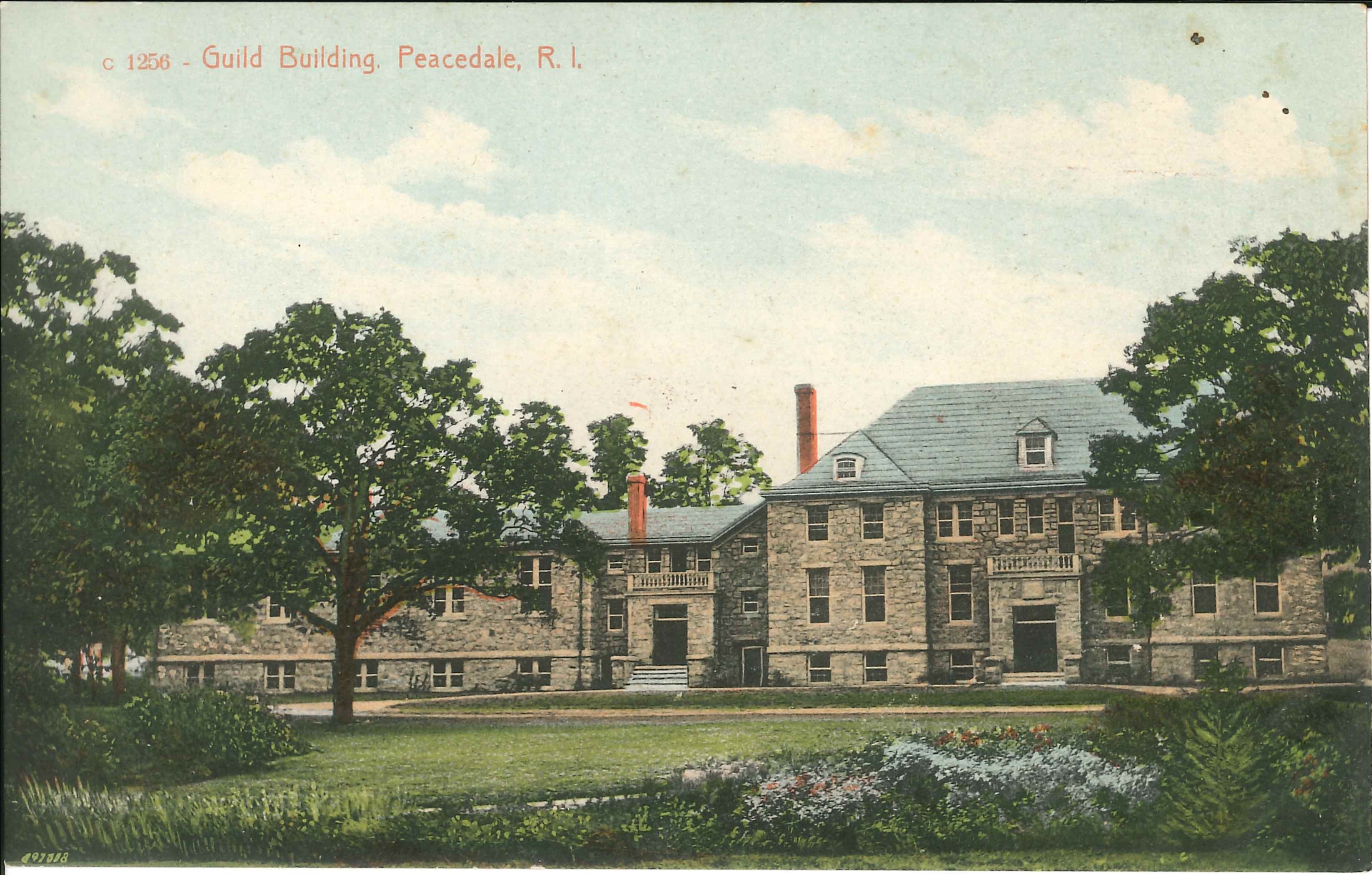 Neighborhood Guild color postcard