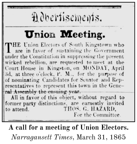 union meeting small