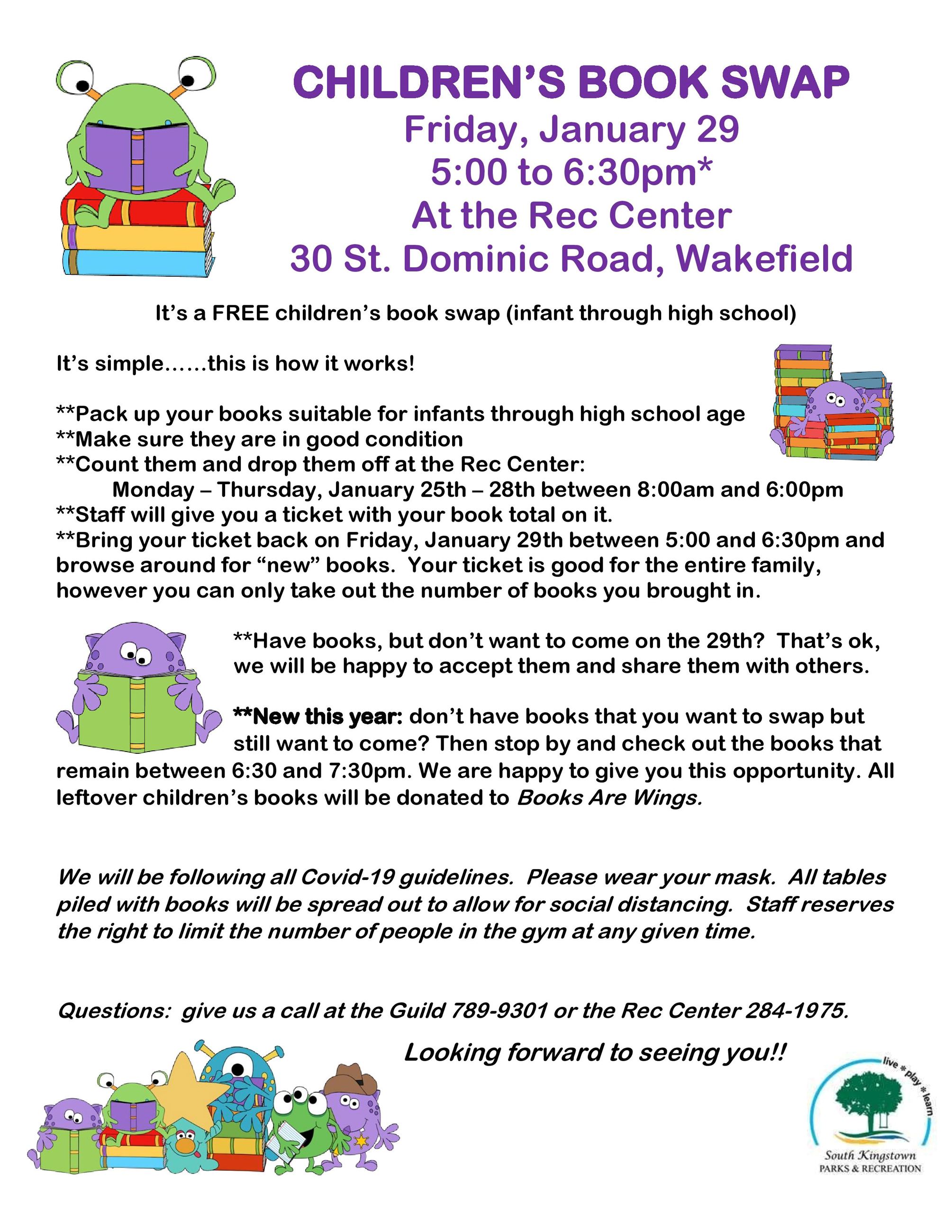 Children's Book Swap Flyer